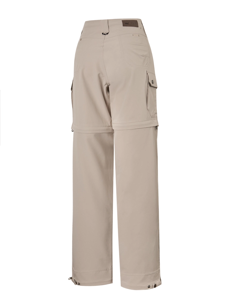 PANTALON FIBRAS RECICLADAS MUJER DESMONT BEIGE ROCKFORD - 2