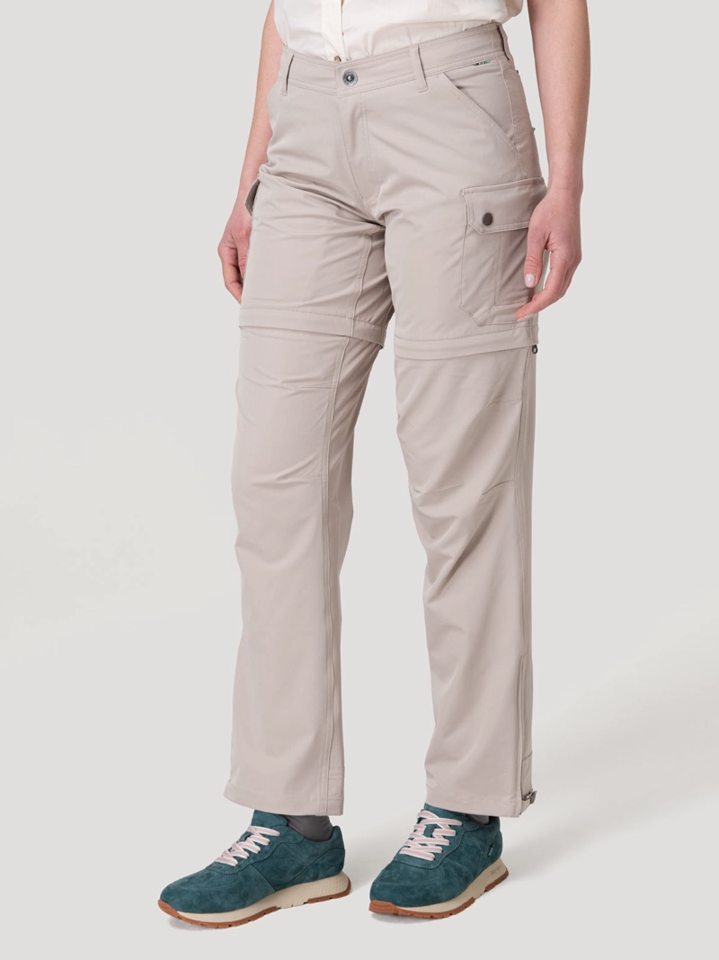 PANTALON FIBRAS RECICLADAS MUJER DESMONT BEIGE ROCKFORD - 5