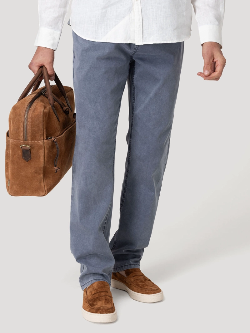 JEANS FIBRAS RECICLADAS HOMBRE BARI GRIS ROCKFORD - 5