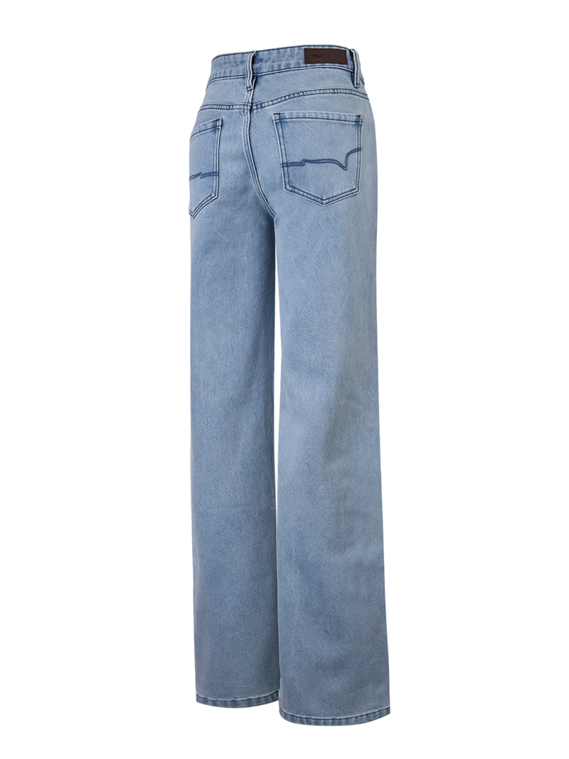 JEANS FIBRAS RECICLADAS MUJER BOTANICA AZUL ROCKFORD - 2