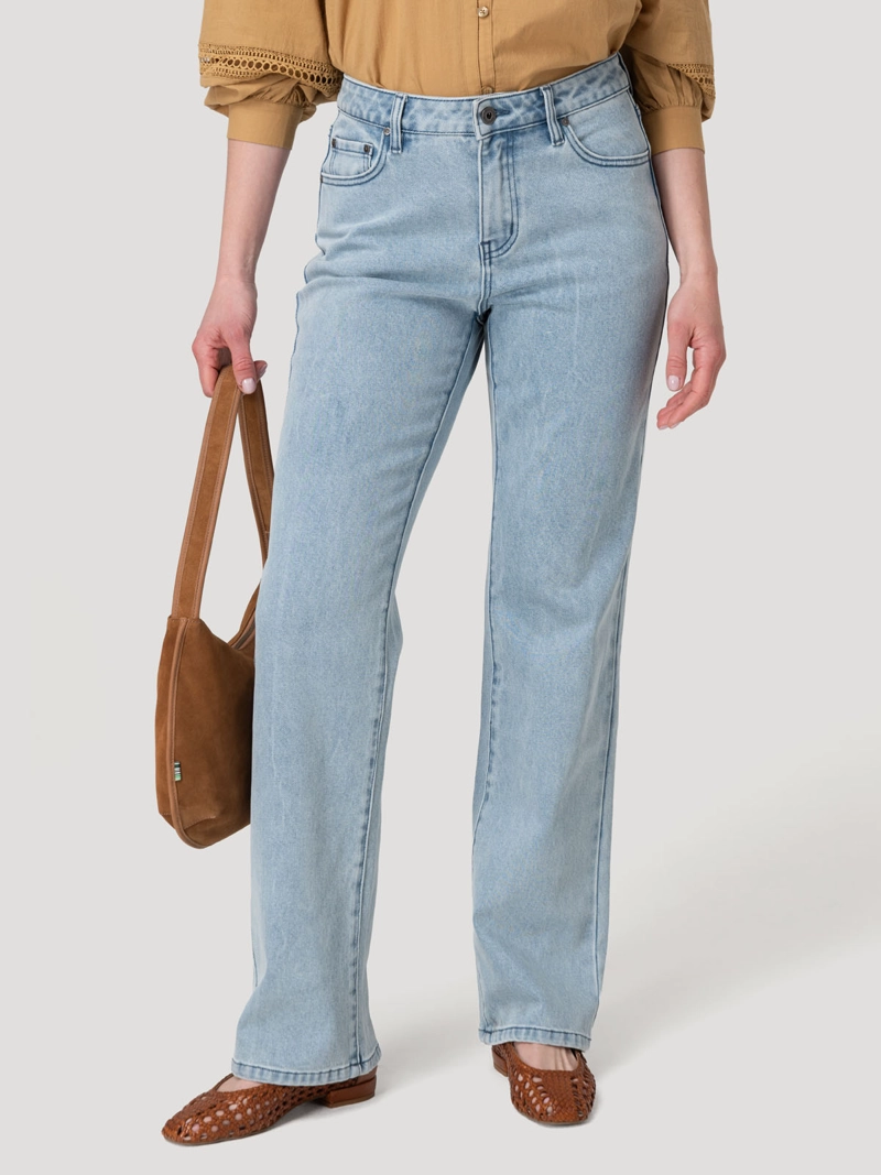 JEANS FIBRAS RECICLADAS MUJER BOTANICA AZUL ROCKFORD - 5