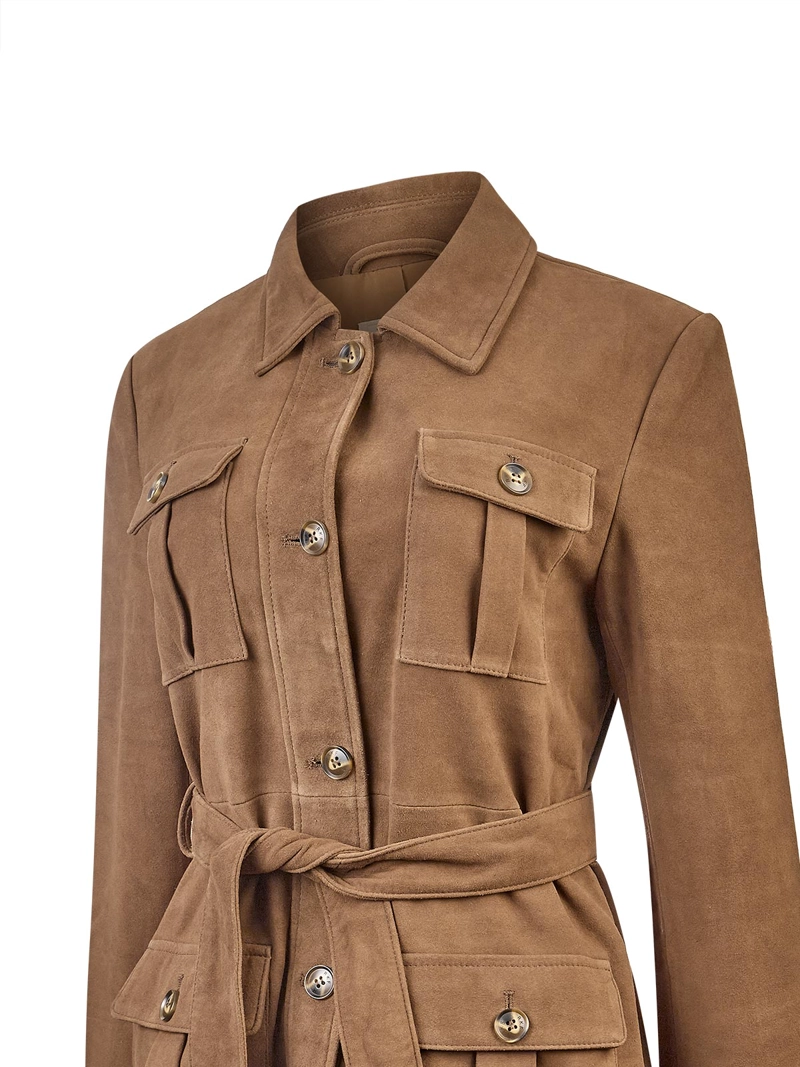CHAQUETA GAMUZA MUJER TIMBER CAFE  ROCKFORD - 4