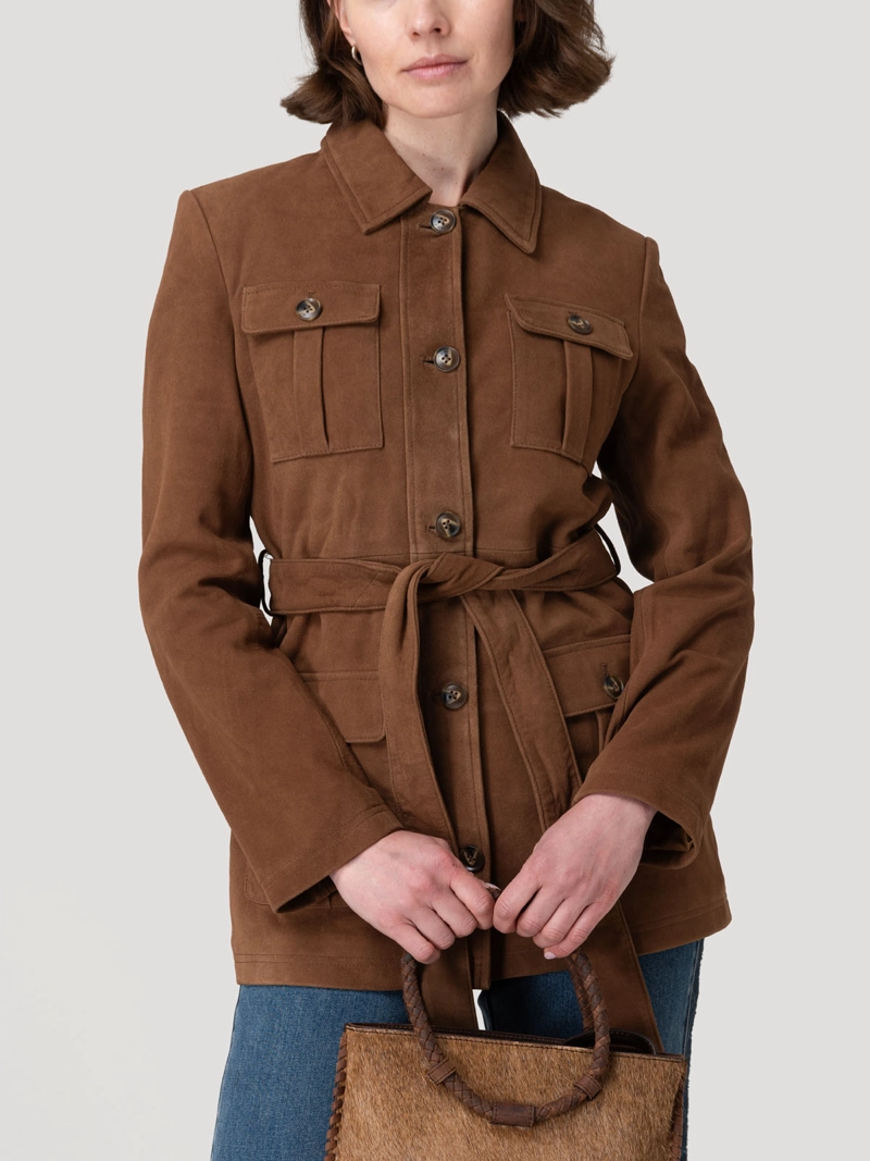 CHAQUETA GAMUZA MUJER TIMBER CAFE  ROCKFORD - 5