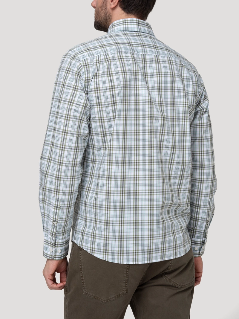 CAMISA ALGODON ORGANICO HOMBRE LIGHTER VERDE ROCKFORD - 6