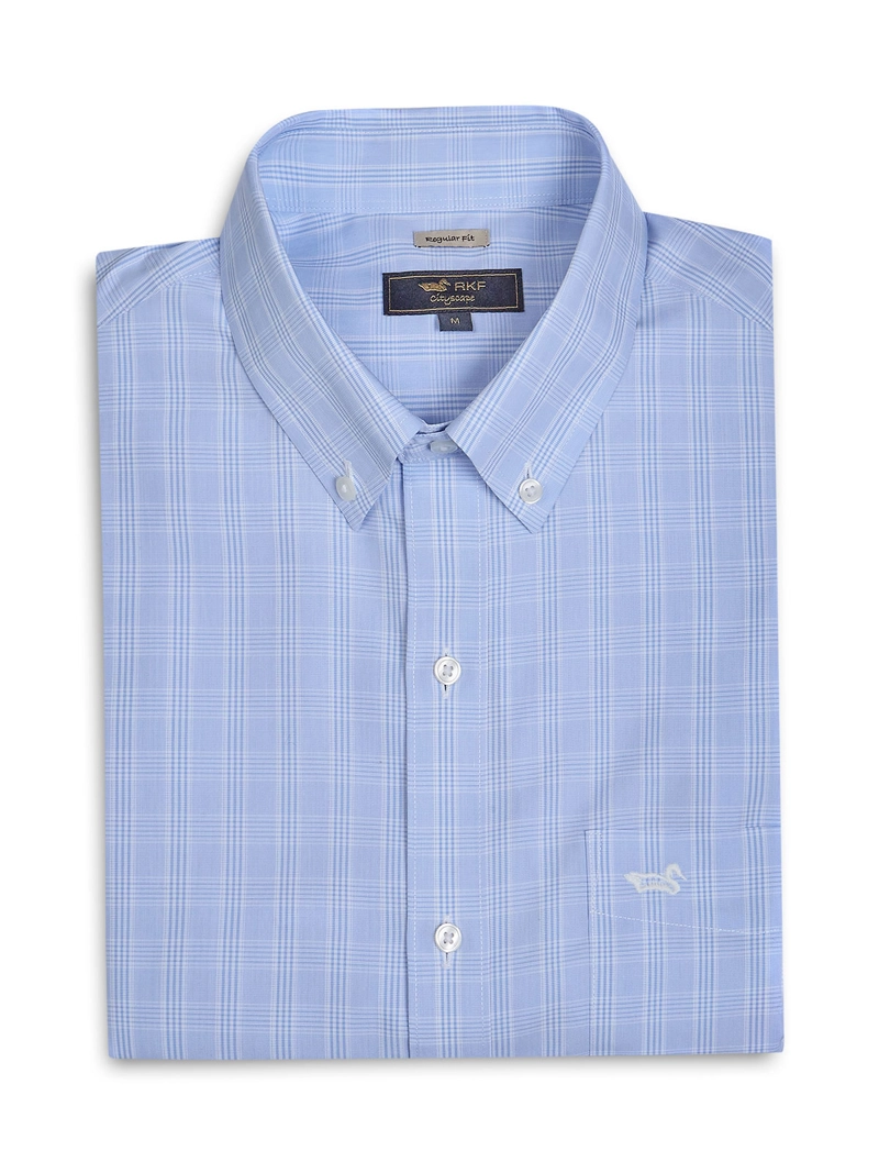 CAMISA CUELLO BUTTON-DOWN HOMBRE WF PB AZUL ROCKFORD - 1