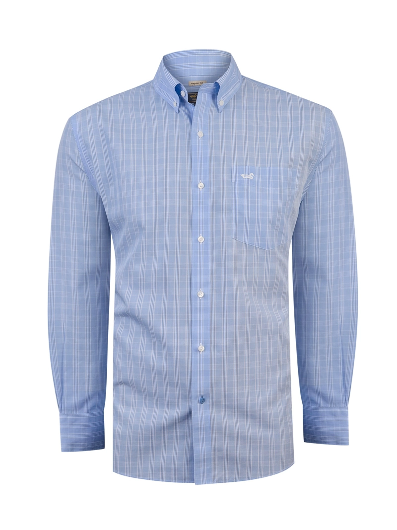 CAMISA CUELLO BUTTON-DOWN HOMBRE WF PB AZUL ROCKFORD - 2