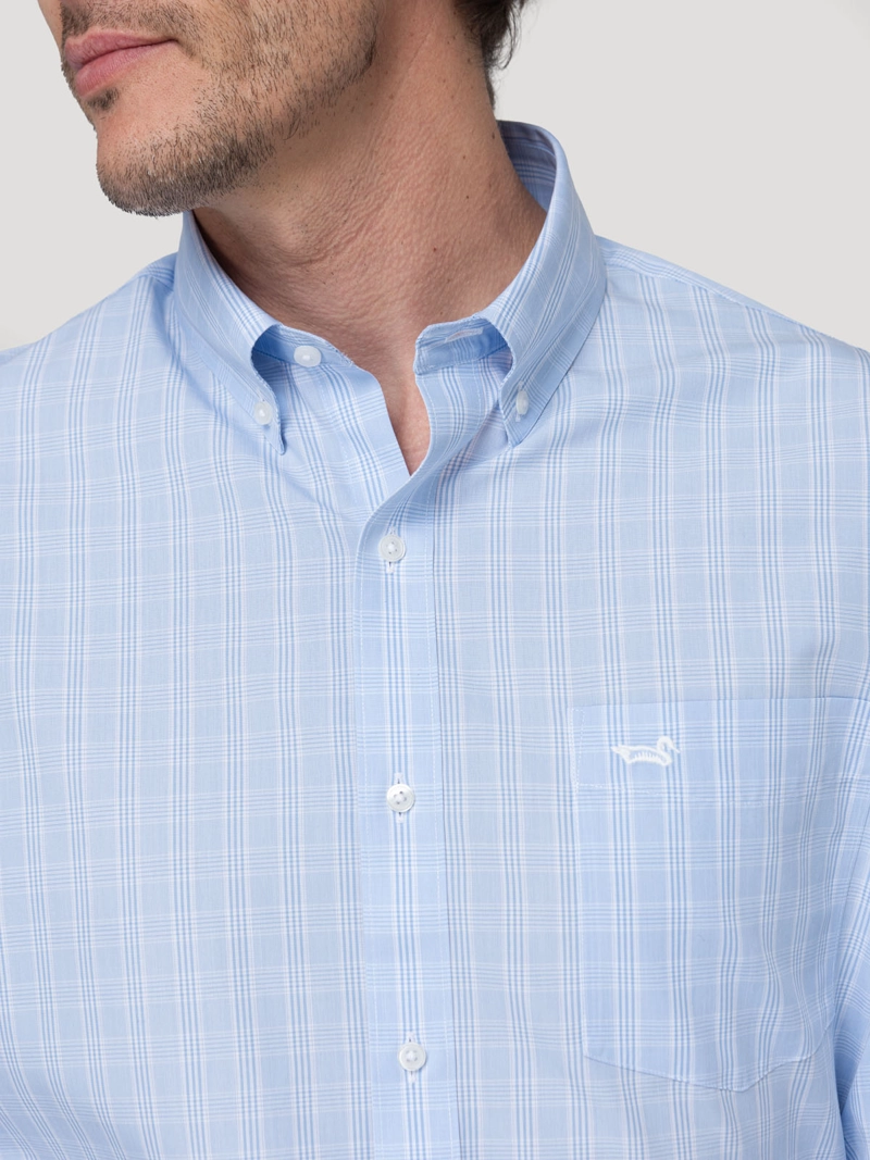 CAMISA CUELLO BUTTON-DOWN HOMBRE WF PB AZUL ROCKFORD - 9