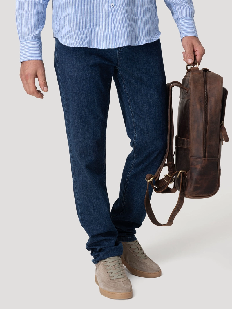 JEANS FIBRAS RECICLADAS HOMBRE BARI AZUL ROCKFORD - 5
