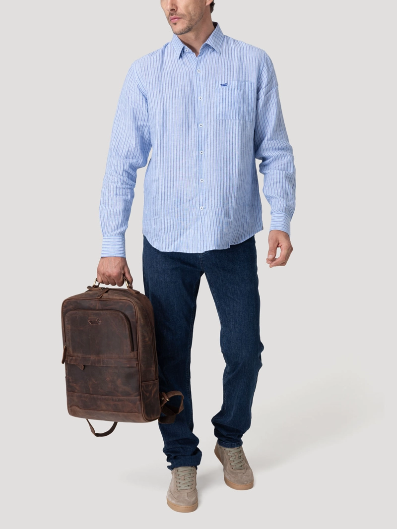 JEANS FIBRAS RECICLADAS HOMBRE BARI AZUL ROCKFORD - 9