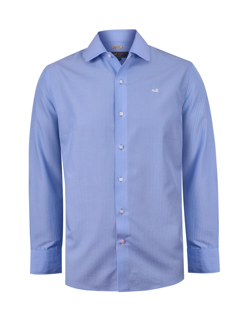 CAMISA CUELLO ITALIANO HOMBRE WF PC AZUL ROCKFORD - 2