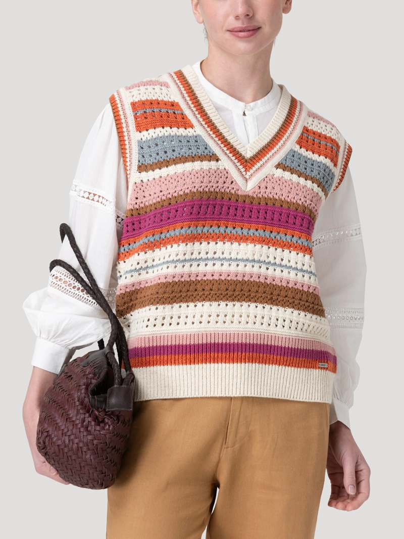 SWEATER ALGODON MUJER MISURI ROJO ROCKFORD - 5