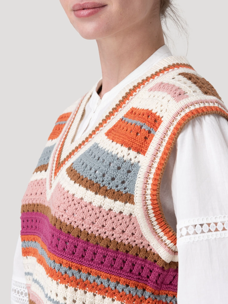 SWEATER ALGODON MUJER MISURI ROJO ROCKFORD - 7