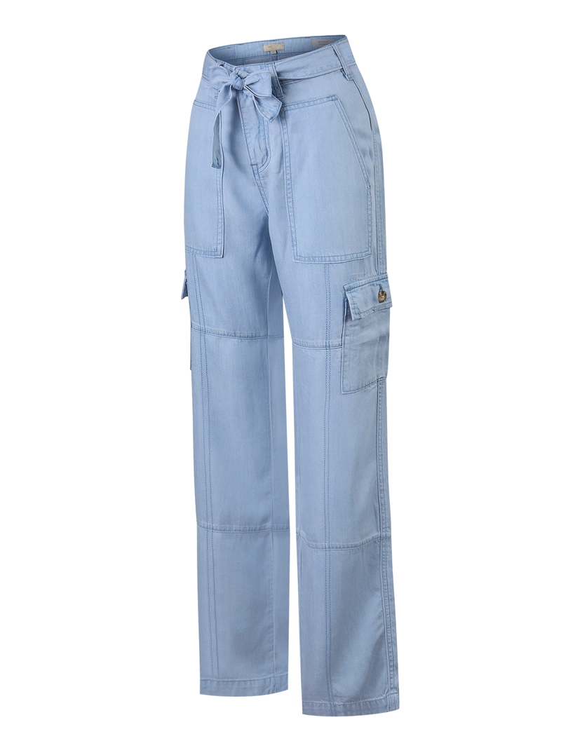 JEANS TENCEL MUJER MILO CELESTE ROCKFORD - 1