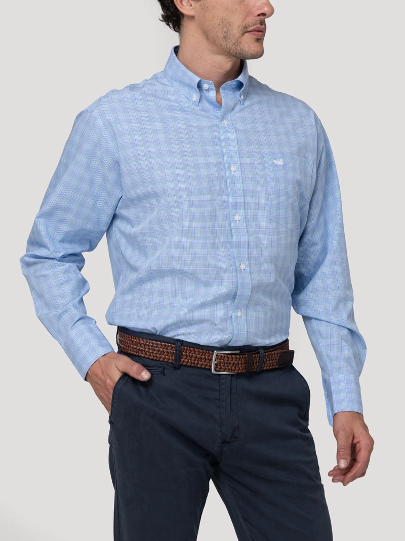CAMISA CUELLO BUTTON-DOWN HOMBRE WF PB VERDE ROCKFORD - 7