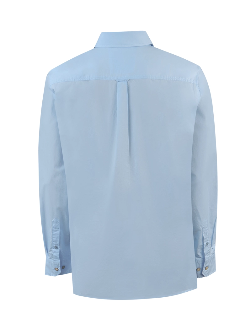 CAMISA ALGODON ORGANICO HOMBRE GALITON CELESTE ROCKFORD - 2