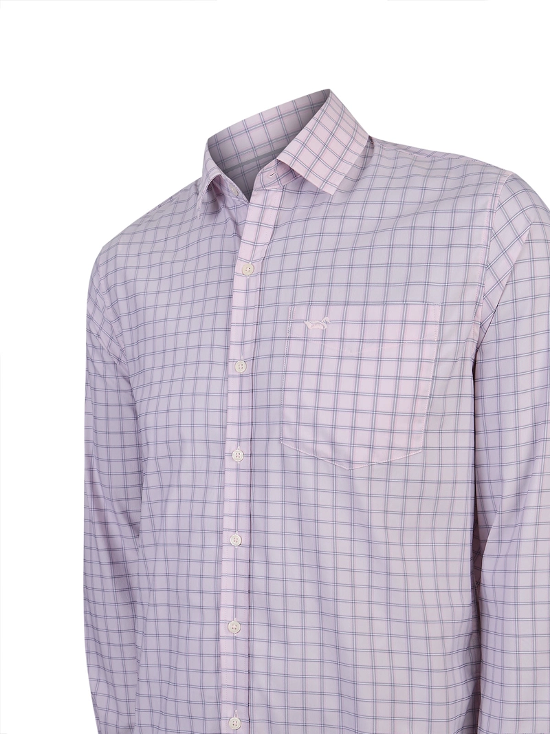 CAMISA SMART TRAVEL HOMBRE LATITUDE ROSADO ROCKFORD - 4