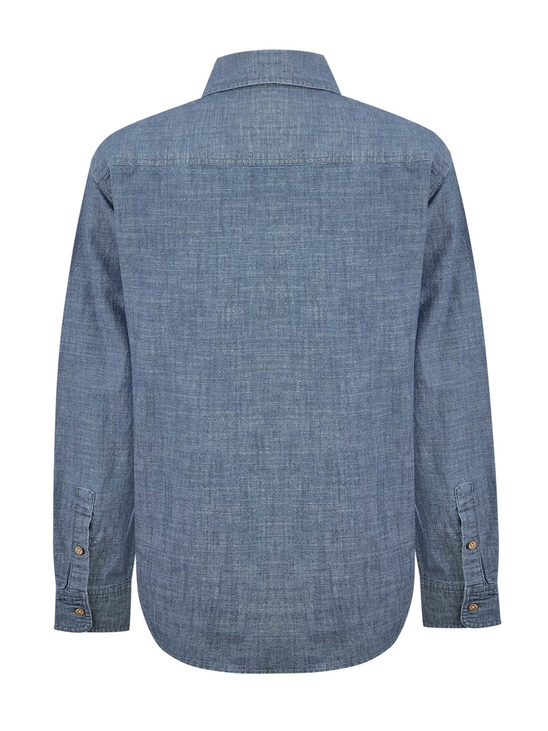 BLUSA ALGODON MUJER MOROCO AZUL ROCKFORD - 2