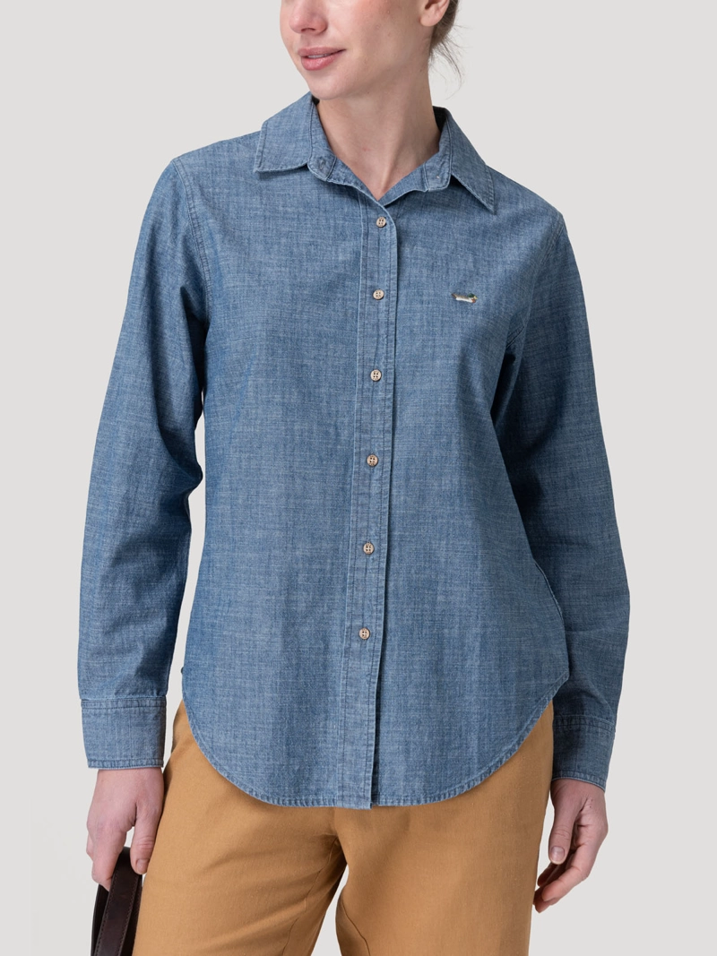 BLUSA ALGODON MUJER MOROCO AZUL ROCKFORD - 5