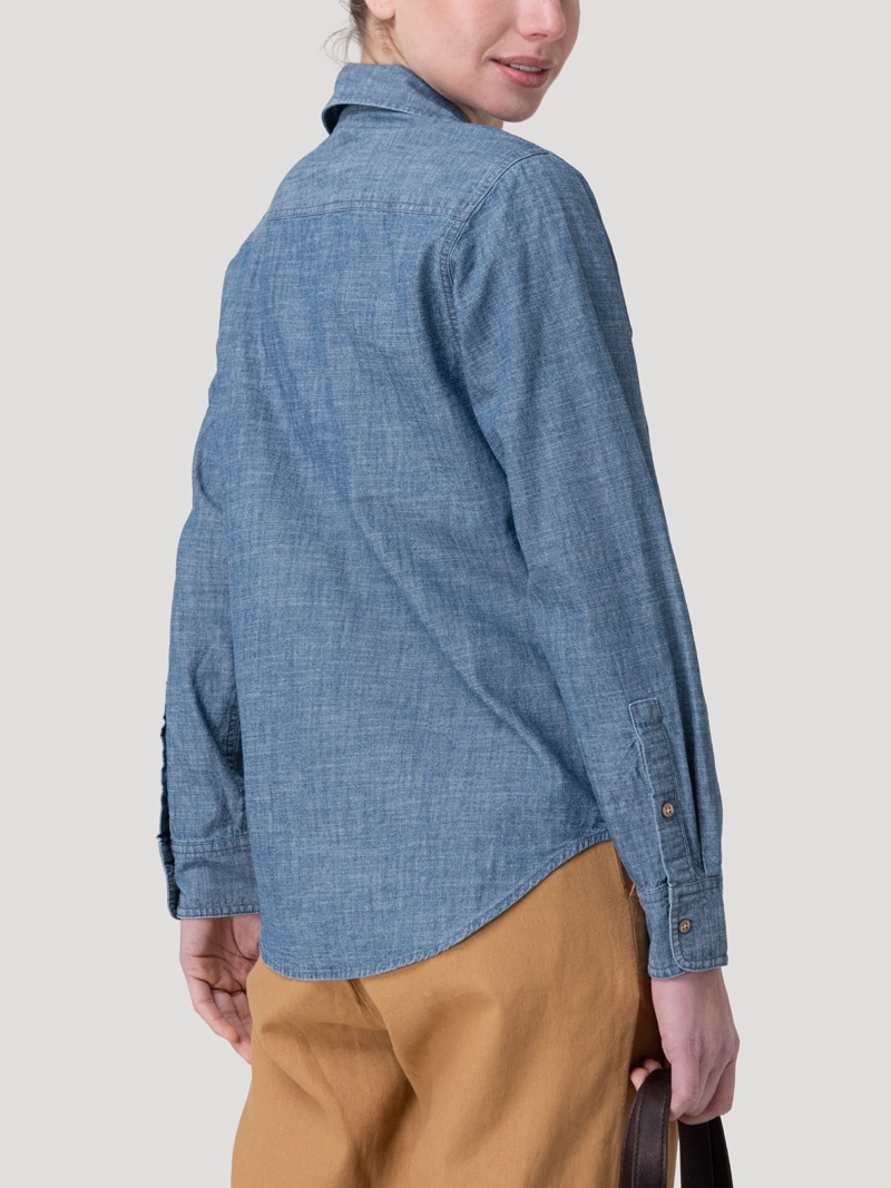 BLUSA ALGODON MUJER MOROCO AZUL ROCKFORD - 6