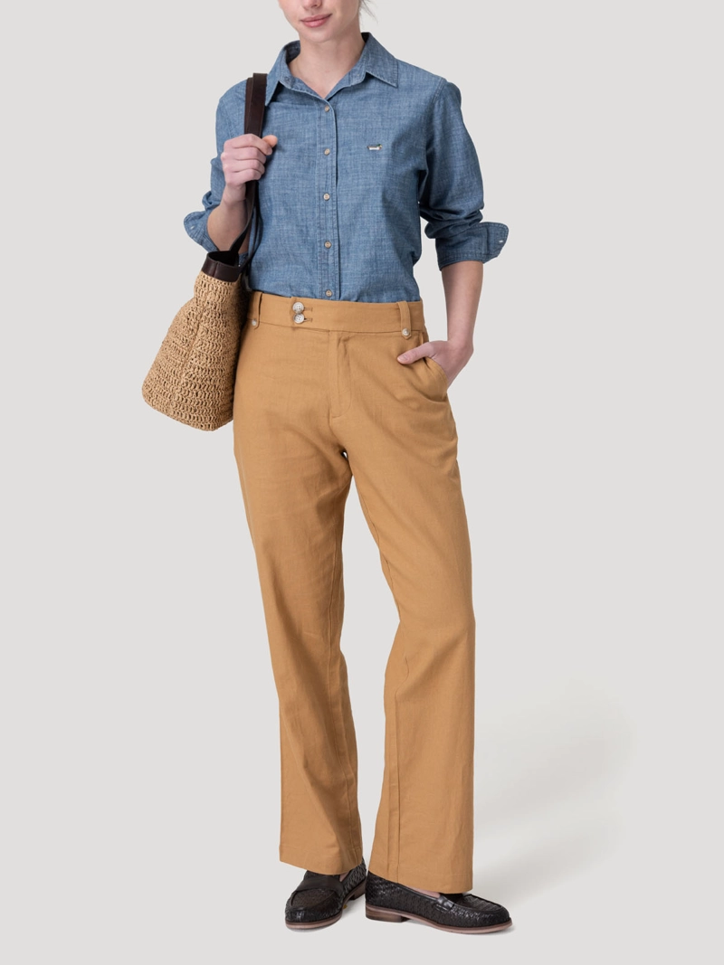BLUSA ALGODON MUJER MOROCO AZUL ROCKFORD - 8