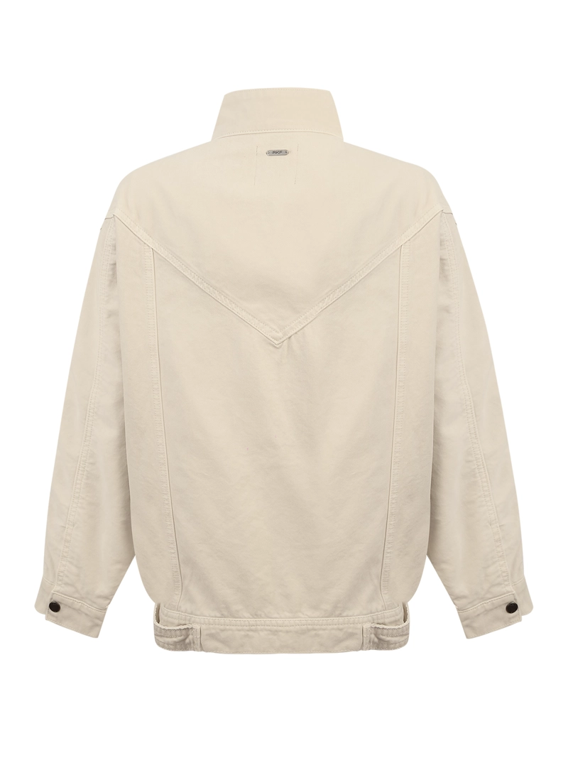 CHAQUETA ALGODON MUJER OTTER BEIGE ROCKFORD - 2