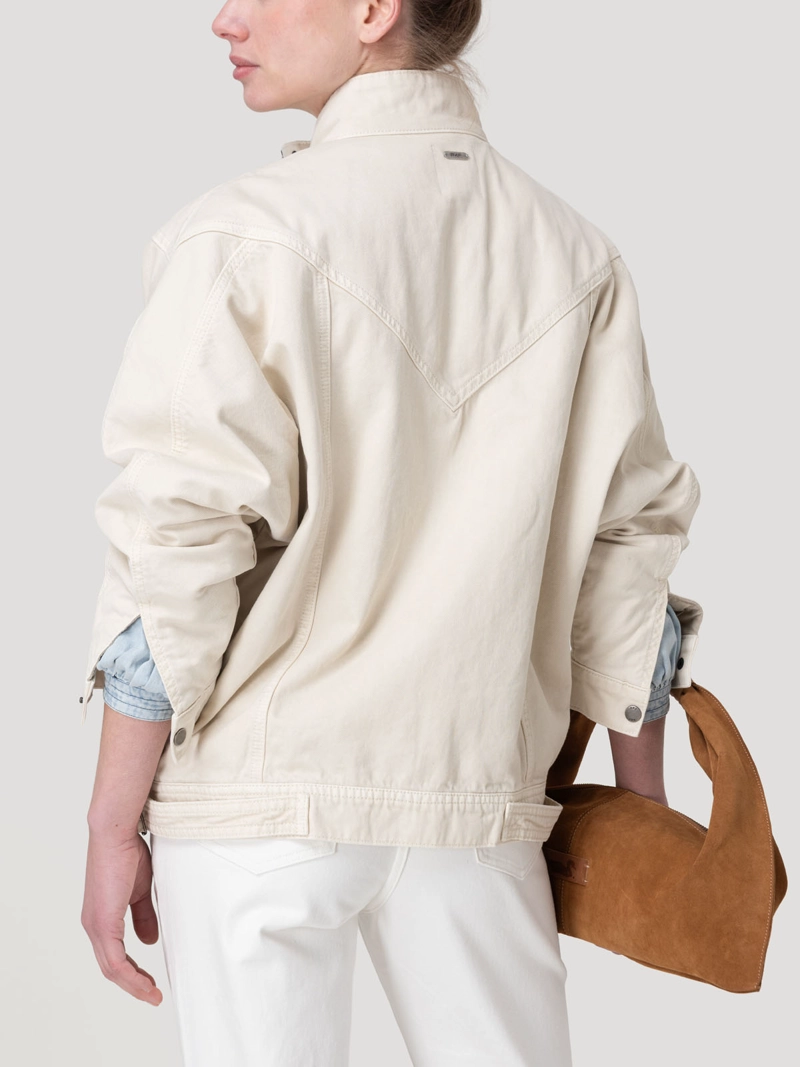 CHAQUETA ALGODON MUJER OTTER BEIGE ROCKFORD - 7