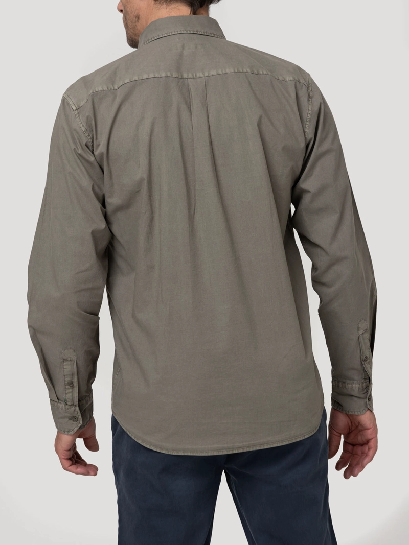 CAMISA ALGODON ORGANICO HOMBRE SOFT VERDE ROCKFORD - 6