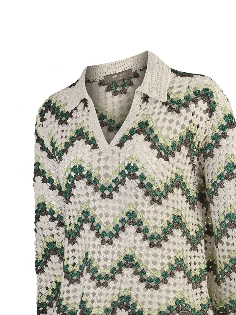SWEATER ALGODON ORGANICO MUJER STRELA BEIGE ROCKFORD - 4