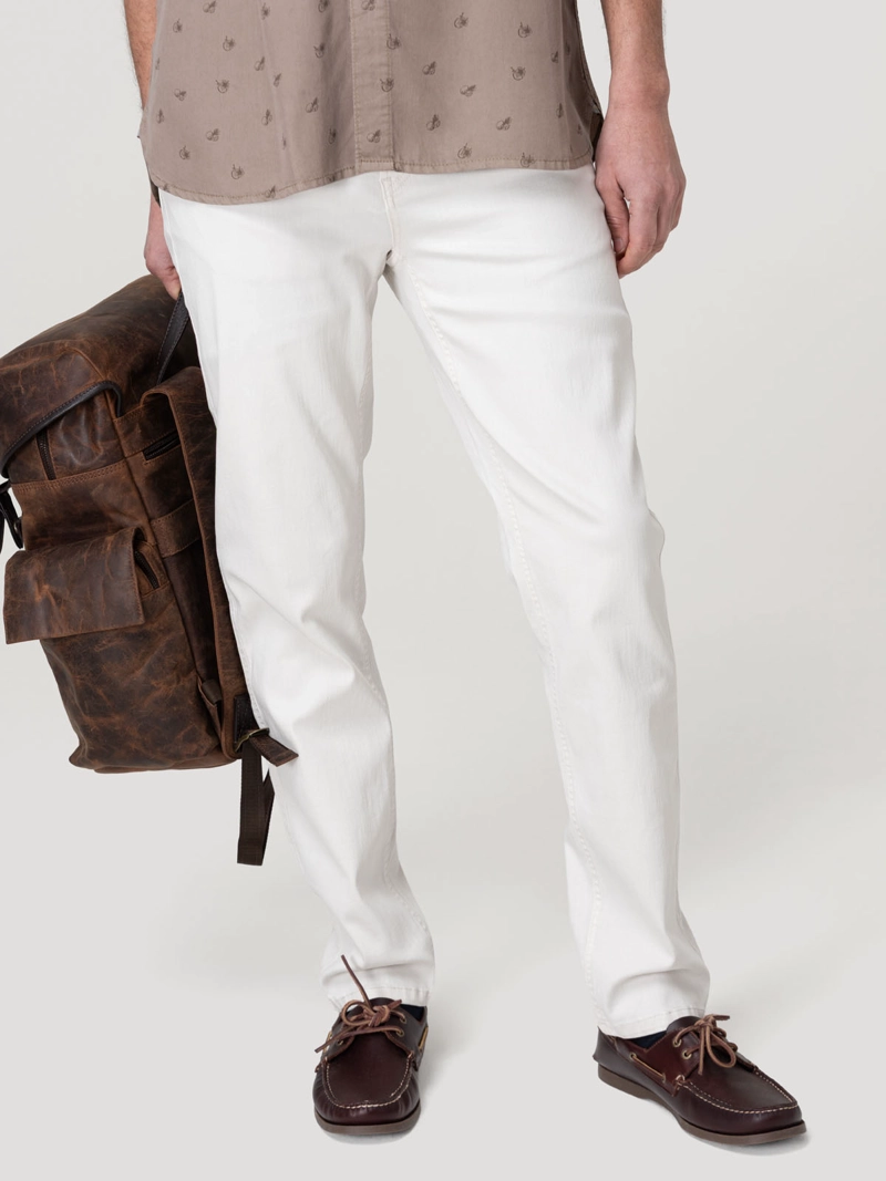 JEANS FIBRAS RECICLADAS HOMBRE BAYCOLOR BEIGE ROCKFORD - 5