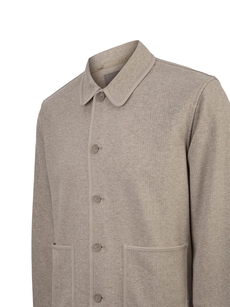 POLAR ALGODON HOMBRE MILO BEIGE ROCKFORD - 4