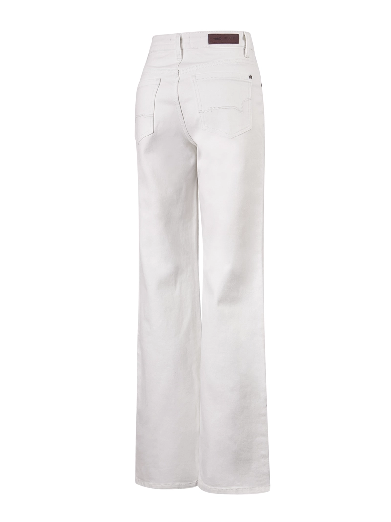 JEANS FIBRAS RECICLADAS MUJER BOTANICA BEIGE ROCKFORD - 2
