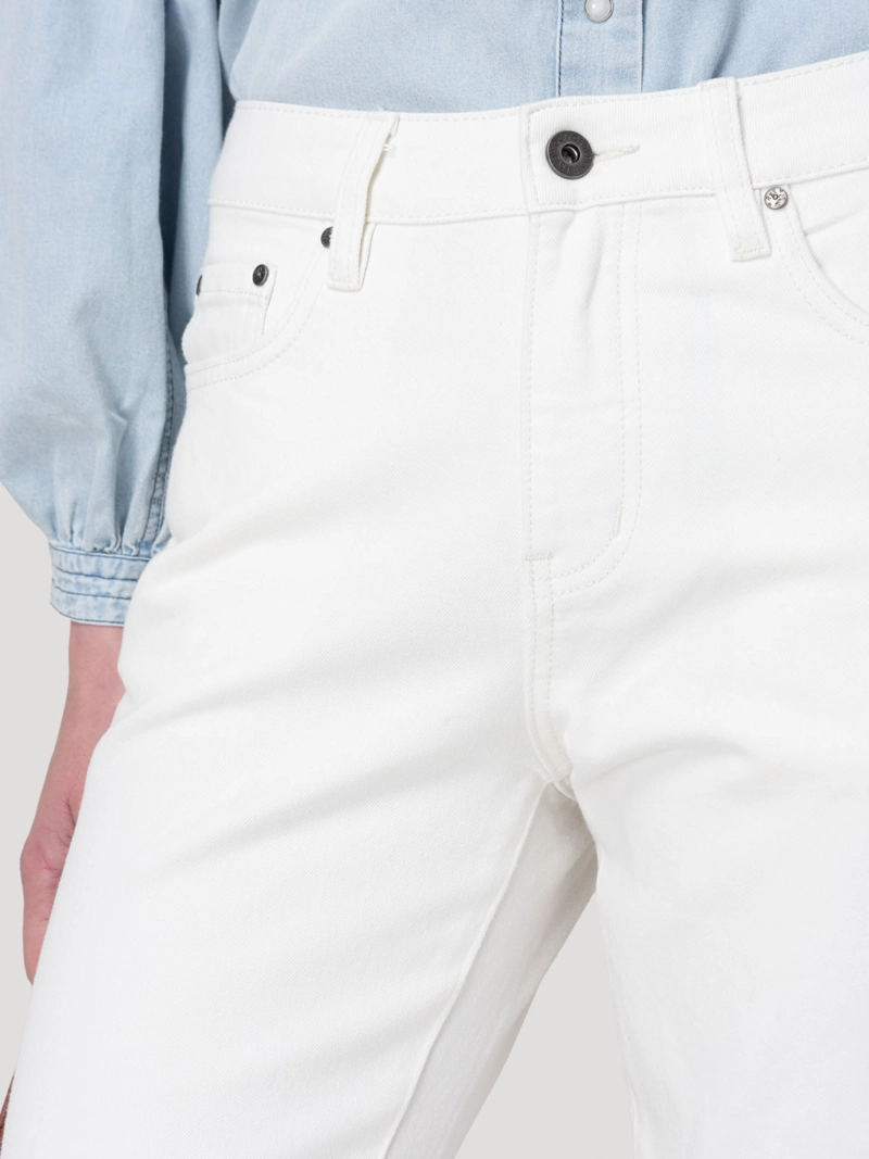 JEANS FIBRAS RECICLADAS MUJER BOTANICA BEIGE ROCKFORD - 7