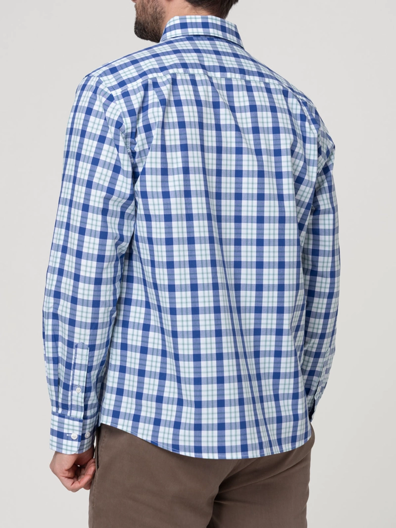 CAMISA ALGODON ORGANICO HOMBRE LIGHTER CELESTE ROCKFORD - 6