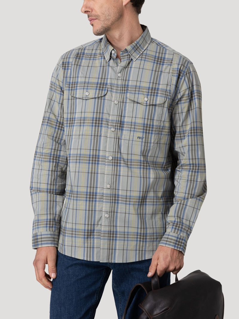 CAMISA ALGODON ORGANICO HOMBRE ATACAMA VERDE ROCKFORD - 5