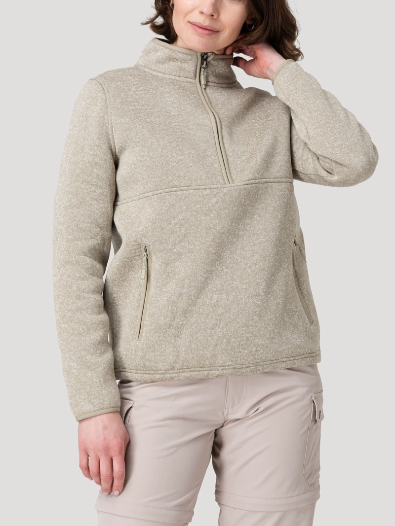 POLAR FIBRAS RECICLADAS MUJER SIENNA BEIGE ROCKFORD - 5