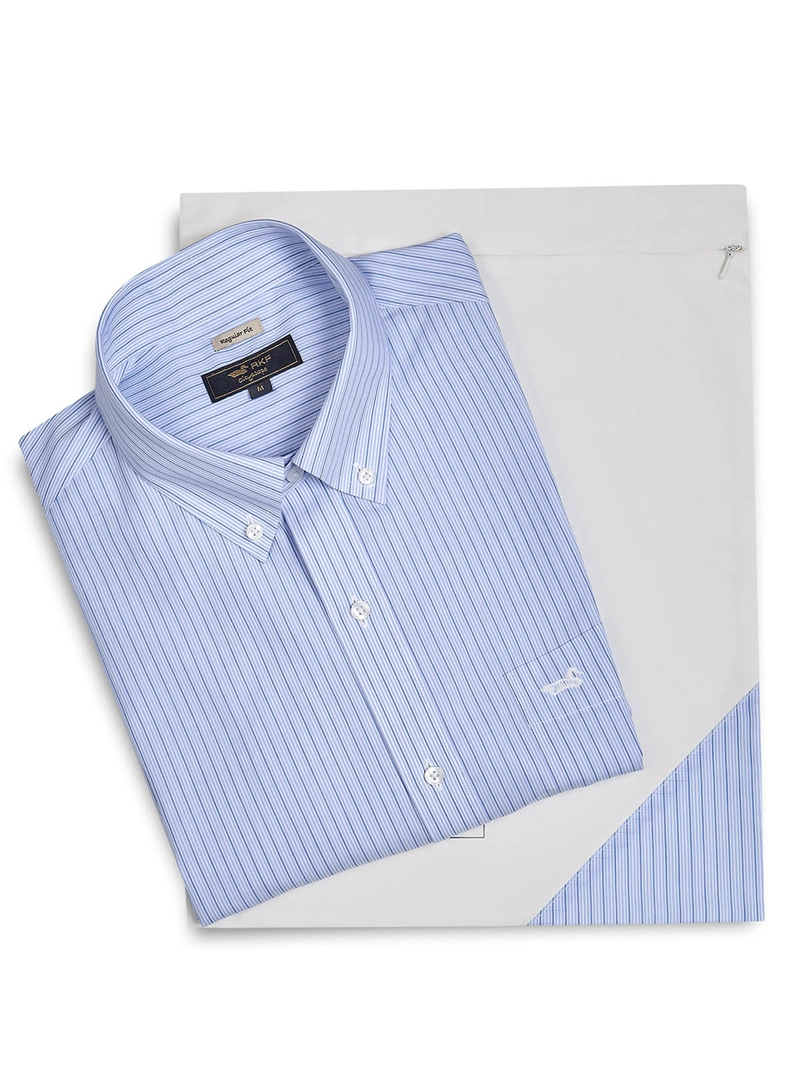 CAMISA BUTTON-DOWN HOMBRE WF PB AZUL OSCURO ROCKFORD - 6