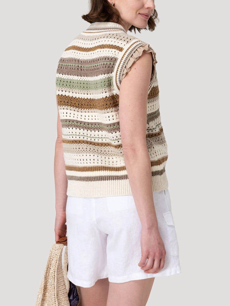 SWEATER ALGODON MUJER MISURI BEIGE ROCKFORD - 6