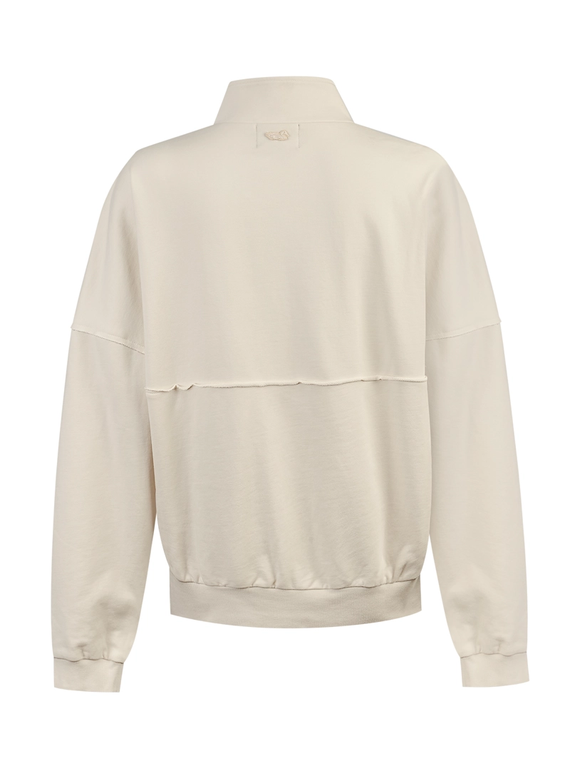 POLERON ALGODON ORGANICO MUJER QUIRA BEIGE ROCKFORD - 2
