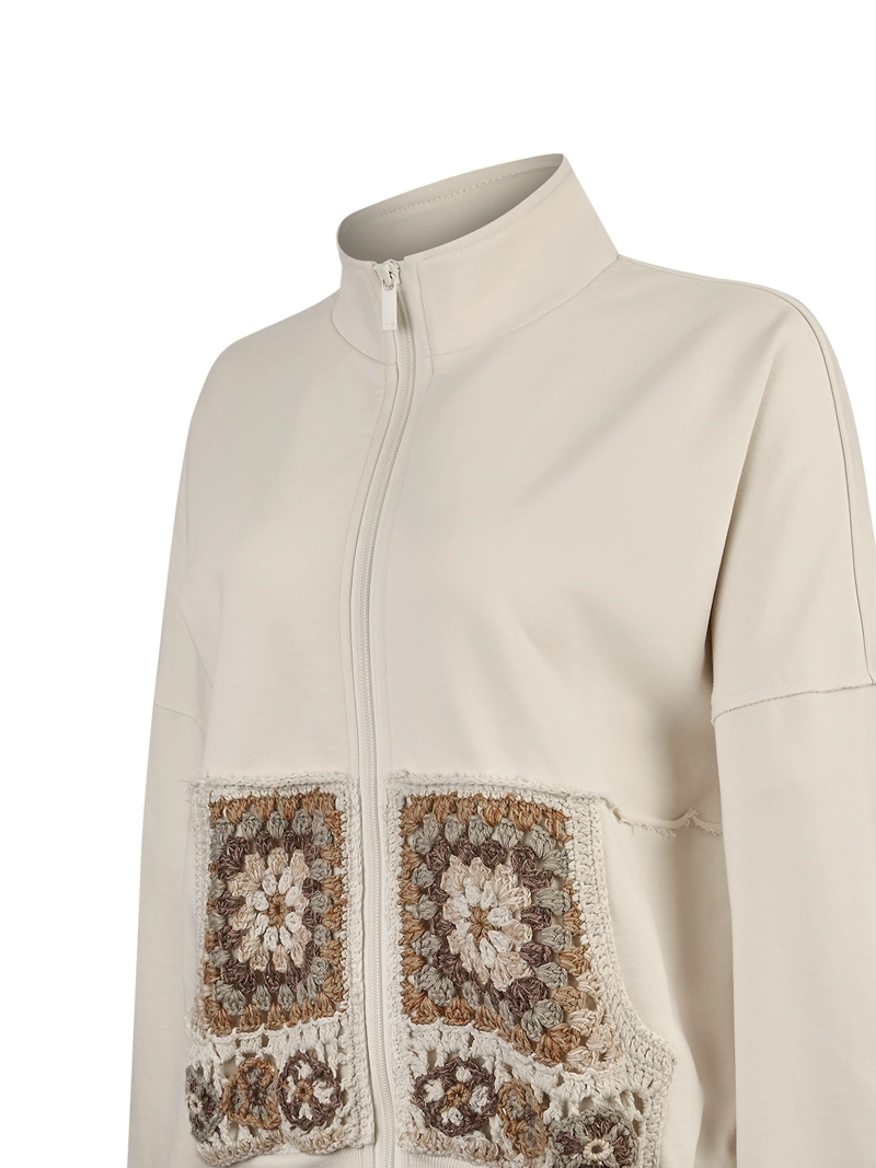 POLERON ALGODON ORGANICO MUJER QUIRA BEIGE ROCKFORD - 4