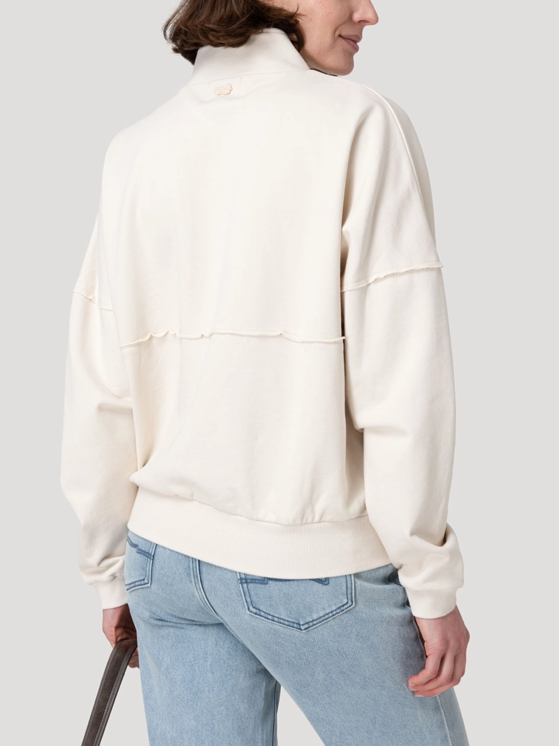 POLERON ALGODON ORGANICO MUJER QUIRA BEIGE ROCKFORD - 6