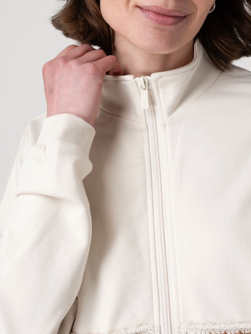POLERON ALGODON ORGANICO MUJER QUIRA BEIGE ROCKFORD - 7