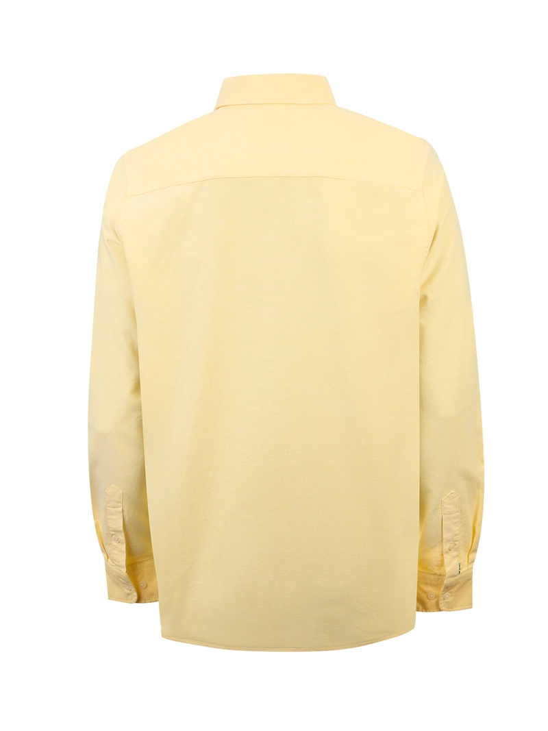 CAMISA ALGODON HOMBRE OXFORD AMARILLO ROCKFORD - 2