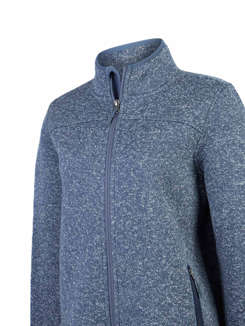 POLAR FIBRAS RECICLADAS MUJER AMBER AZUL ROCKFORD - 4