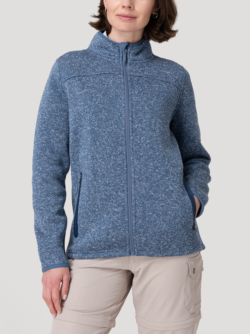 POLAR FIBRAS RECICLADAS MUJER AMBER AZUL ROCKFORD - 5