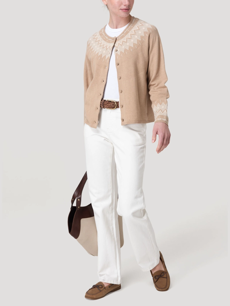 SWEATER LINO MUJER ANDROS CAFE  ROCKFORD - 8