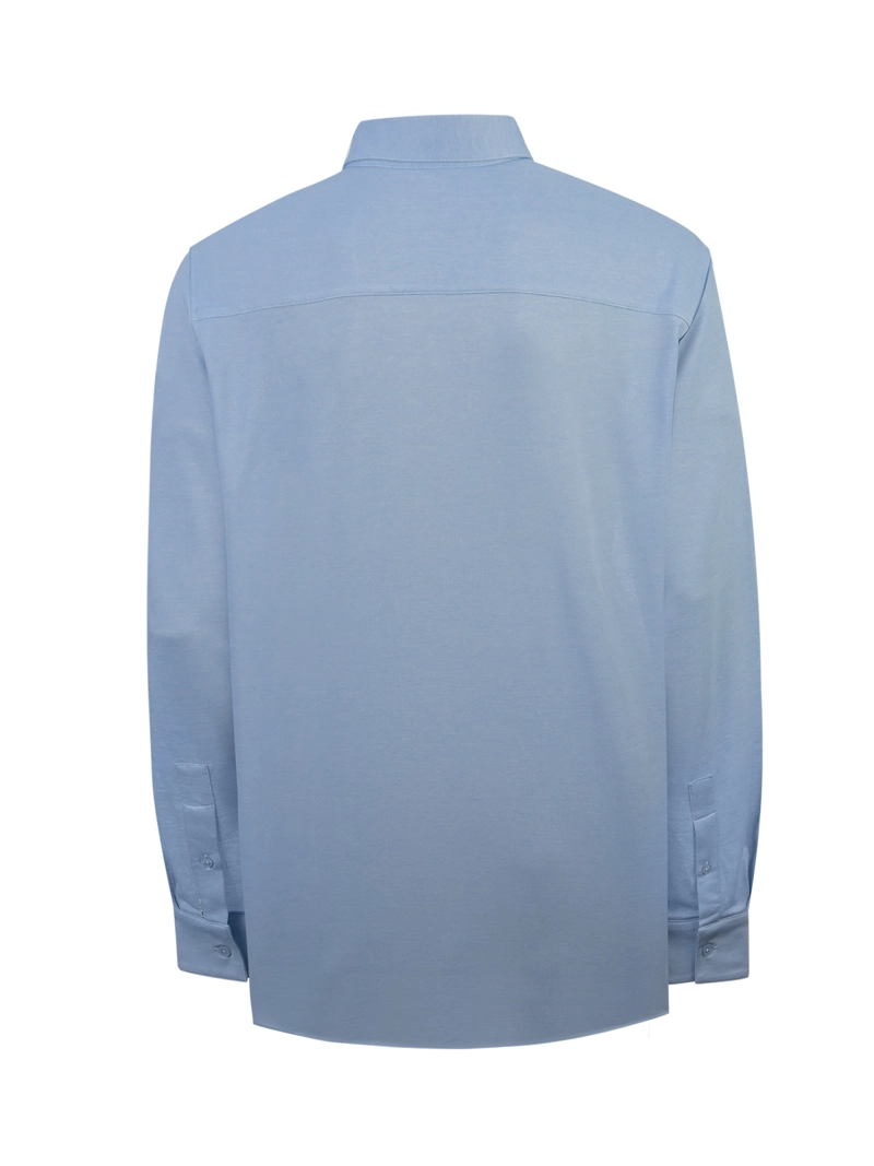CAMISA ALGODON PIMA HOMBRE HORIZON CELESTE ROCKFORD - 2