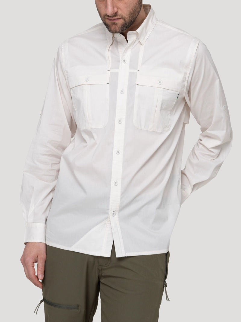 CAMISA UPF HOMBRE CHUNGARA BEIGE ROCKFORD - 5