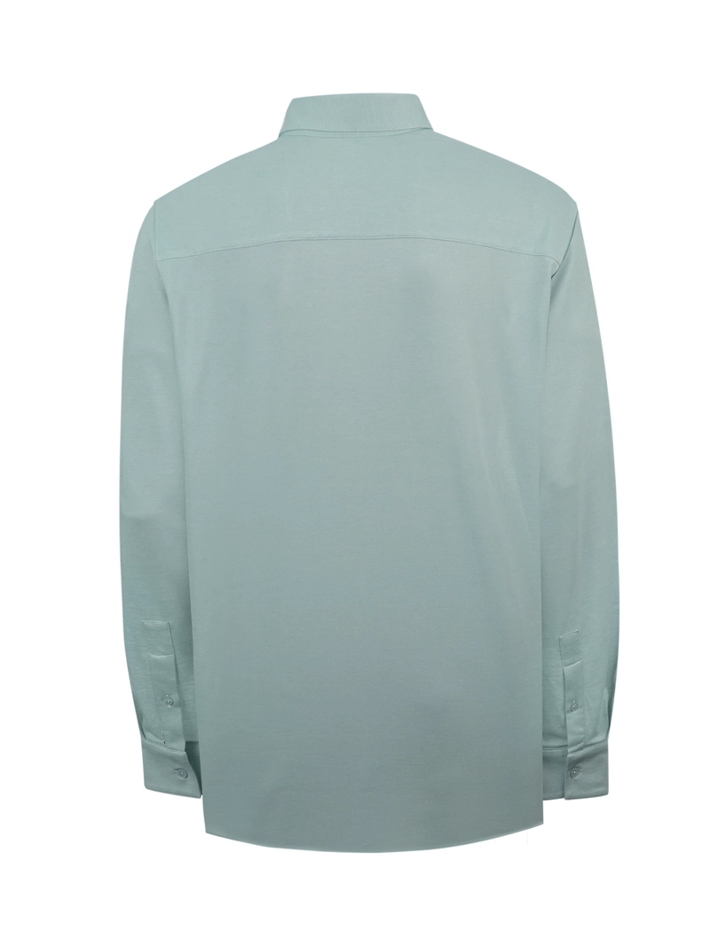 CAMISA ALGODON PIMA HOMBRE HORIZON VERDE ROCKFORD - 2