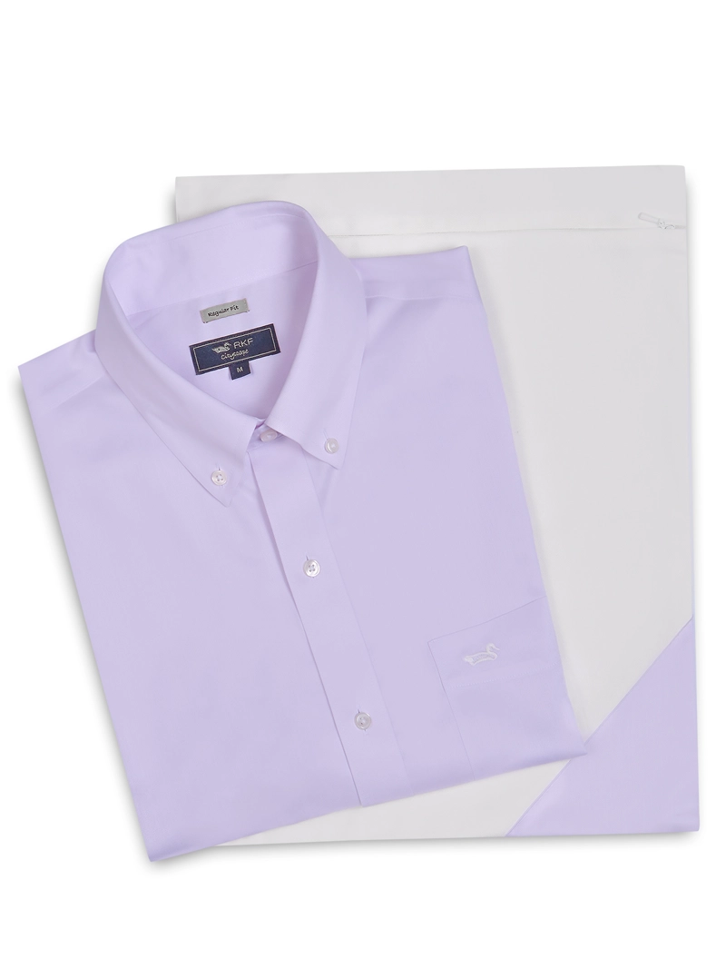 CAMISA CUELLO BUTTON-DOWN HOMBRE WF PB LILA ROCKFORD - 6