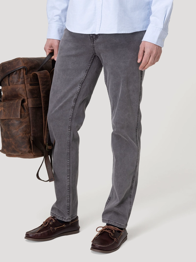 JEANS FIBRAS RECICLADAS HOMBRE BAYCOLOR GRIS ROCKFORD - 5